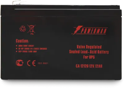 Аккумулятор Powerman CA12120, 12В, 12Ач, AGM