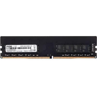 Память Foxline FL3200D4U22-16G, DDR4, 16GB, 3200MHz, DIMM