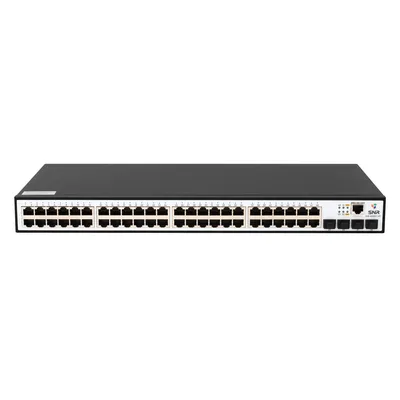 Коммутатор SNR SNR-S2985G-48T-RPS, L2, 48×1GbE, 4×SFP, RPS
