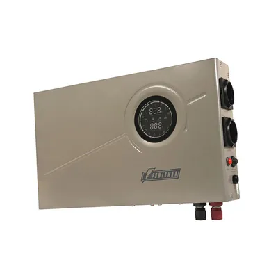 ИБП POWERMAN Smart 800 INV Silver, line-interactive, 800VA/480W, LCD