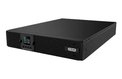 ИБП CBR PLS-3KRT-8I-LCHERSC, 3000ВА/2700Вт, стоечный, 8×C13, 1×C19, LCD