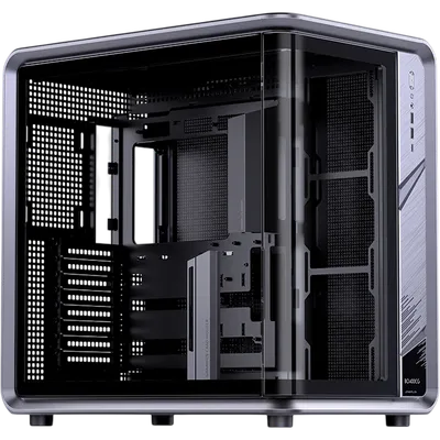 Корпус JONSBO BO400CG gray, Midi Tower, ATX, без БП, серый