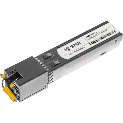 Модуль SNR SFP+ 10G с интерфейсом RJ45, до 30м (SNR-SFP+T)