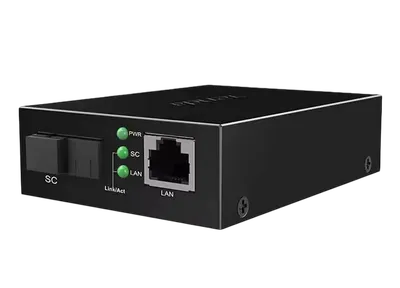 Медиаконвертер Tenda TFC300A, 1×GbE RJ-45, 1×SC, до 3 км