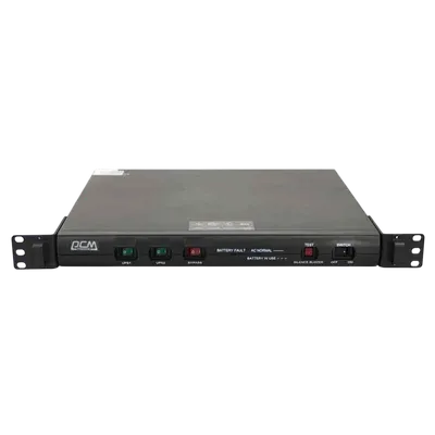 ИБП Powercom KIN-600AP RM, 600 ВА, 480 Вт, линейно-интерактивный, Rack 1U