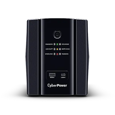 ИБП CyberPower UT1500EG, 1500ВА/900Вт, линейно-интерактивный, 4×Schuko