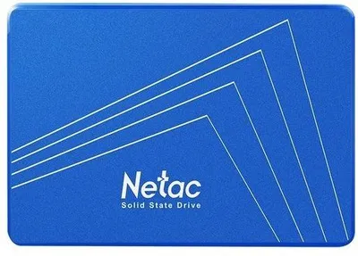 SSD 2.5" Netac 480Gb N535S Series <NT01N535S-480G-S3X> Retail (SATA3, up to 540/490MBs, 3D NAND, 280TBW, 7mm)