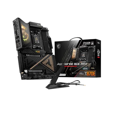 Материнская плата MSI MEG X870E ACE MAX, AM5, X870E, 4xDDR5, 5xM.2, 2xPCIe 5.0 x16, 10Gb LAN, Wi-Fi 7
