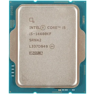 Центральный Процессор Intel Core i5-14600KF OEM (Raptor Lake, Intel 7, C14(8EC/6PC)/T20, Efficient-core Base 2.6GHz(EC), Performance Base 3,5GHz(PC), Turbo 5,3GHz, Max Turbo 5,3GHz, Without Graphics, L2 20Mb, Cache 24Mb, Base TDP 125W, Turbo TDP 181W, S17