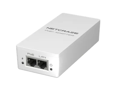 Адаптер PoE Netcraze Netcraze PoE+ Adapter (NPA-150), 30 Вт, гигабитный