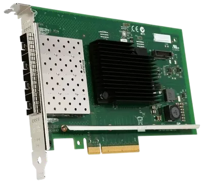 Сетевая карта Intel EX710DA4G1P5, 10GbE, SFP+, 4-port, PCIe x8
