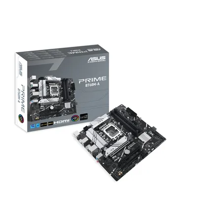 Материнская плата ASUS PRIME B760M-A-CSM, LGA 1700, B760, DDR5, mATX