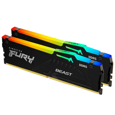 Память Kingston KF552C40BBAK2-16, DDR5, 2x8GB, 5200MHz, RGB