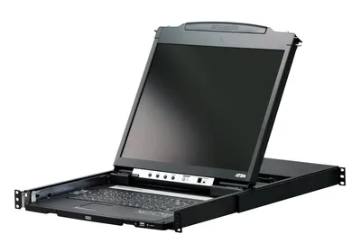 KVM-консоль ATEN CL5800NR, 19", LCD, PS/2-USB, Dual Rail