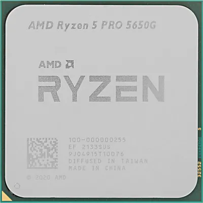 Процессор/ APU AM4 AMD Ryzen 5 PRO 5650G (Cezanne, 6C/12T, 3.9/4.4GHz, 16MB, 65W, Radeon Graphics) 100-000001488, 100-000000252 analog, OEM