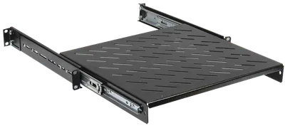 Полка выдвижная ITK SS05-400PI-R, 19", 1U, 400мм, черная