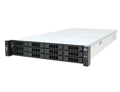 Серверная платформа AIC XP1-S202VA02, 2U, 2xLGA4677, 12xNVMe, DDR5