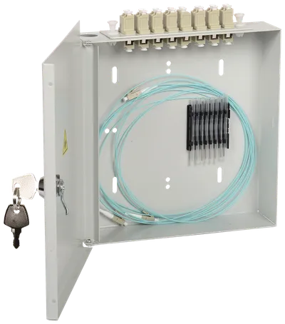 Оптический кросс ITK FOBX8-N-4LCUD03, настенный, 4×LC Duplex, OM3