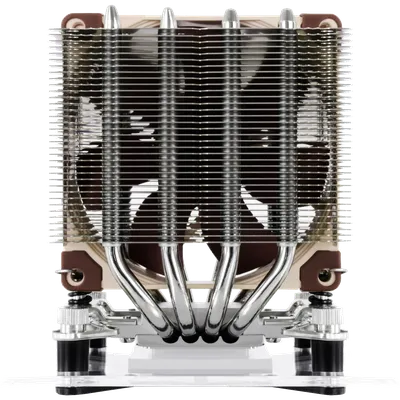 Кулер для процессора/ CPU Cooler Noctua NH-D9L (88W, 4-pin PWM, 110mm, Al/Cu, 4x6mm, 1x92x92x25mm, 46.44CFM, 22.8dBA, 2000RPM, S: 1851/1700/1200/115X, AM5/AM4, Beige/Brown)
