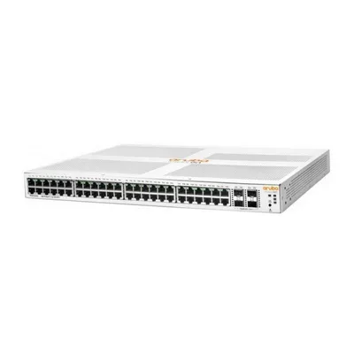 Коммутатор HPE JL686B, 48×PoE 1GbE, 4×SFP/SFP+, 370W