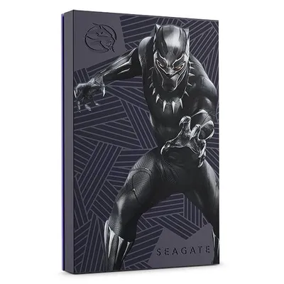 Внешний жесткий диск 2TB Seagate STLX2000401 FireCuda Black Panther SE, LED, USB 3.2, Playstation and Xbox support