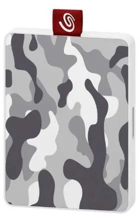Твердотельный диск 500GB Seagate STJE500404 One Touch Special Edition, 2,5", USB 3.0, Camo Gray/White