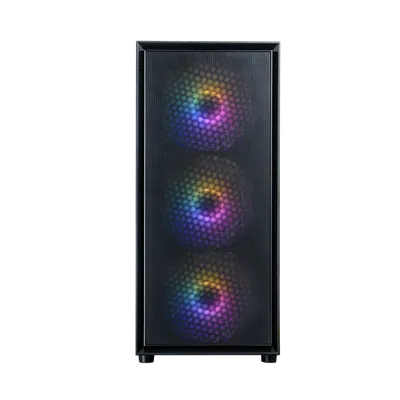 Корпус ПК Zalman S6 Black, ATX, Midi-Tower, с окном, FRGB