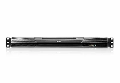 KVM-консоль ATEN KL1508AM-AXA-RG, 8 портов, 17" LCD, 1U