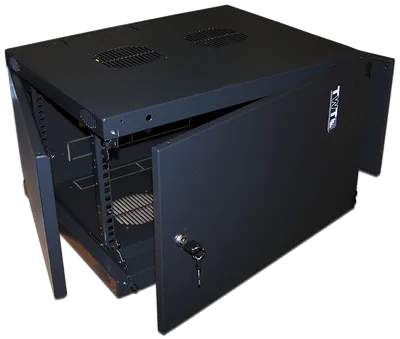 Шкаф настенный Lanmaster TWT-CBWNM-12U-6X6-BK, 12U, 600x550 мм, 60 кг