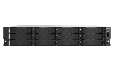 Сетевое хранилище QNAP TS-h1277AXU-RP-R7-32G, 12×3.5", 2×2.5GbE, 2×10GbE, 2U