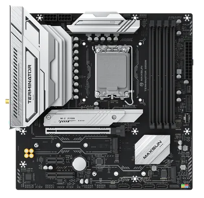 Материнская плата Maxsun MS-Terminator B860M WIFI, LGA1851, 4×DDR5, Wi-Fi, mATX
