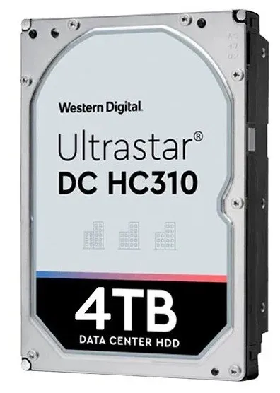 Жесткий диск серверный WD Ultrastar DC HC310 HUS726T4TALE6L4 4TB 3.5" SATA 6Gb/s, 7200rpm, 256MB, 0B36534, 512e, Bulk (678207)