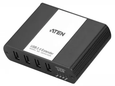 Удлинитель ATEN UEH4102-AT-G, USB over LAN, 4 порта