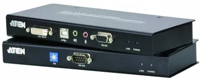 CE600-AT-G Удлинитель ATEN USB DVI Cat 5 KVM Extender (1024  x  768@60m)