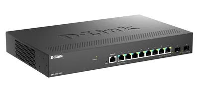 Коммутатор D-Link DMS-1250-10S/A1A/6KV, 8×2.5GbE, 2×10G SFP+, L2