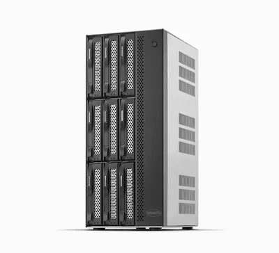 NAS TerraMaster T9-500 Pro, 9 отсеков, 16GB, 2×10GbE, RAID 0/1/5/6/10