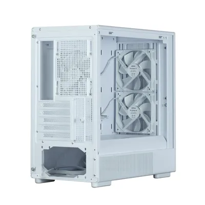 Корпус Zalman P10 NAMU WHITE, M-ATX, белый, USB Type-C
