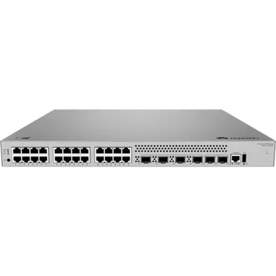 Коммутатор HUAWEI eKit S530-24T4XE (L3, 24*10/100/1000BASE-T ports, 4*10GE SFP+ ports, 2*10GE stack ports, with 1*AC power module)