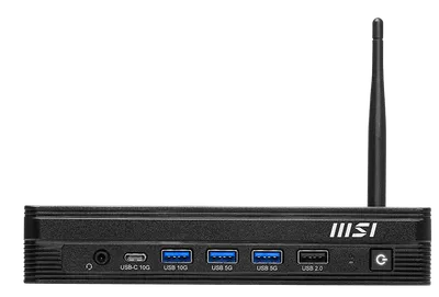 Персональный компьютер MSI Pro DP10 A14MG Mini Core i5-13500 (2.5GHz), 16Gb(16*1) DDR5 SO-DIMM, 512GB SSD M.2, Intel Graphics, noDVD, WiFi, BT, 120W, noOS, 1y war-ty, Black
