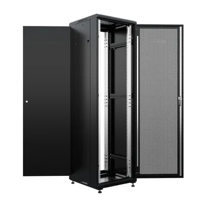 Шкаф серверный Бастион 4426, 42U, 600×600 мм, дверь перфорированная