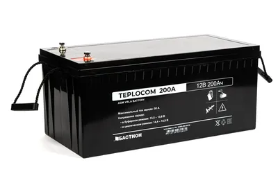 Аккумулятор Бастион TEPLOCOM 200Ач, 12В, 200Ач, AGM