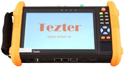 Монитор-тестер Tezter TIP-HOL-MT-7, AHD/CVI/TVI/CVBS/SDI/IP