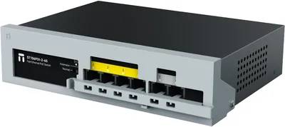 Коммутатор Netis ST106PDI-2-65, неуправляемый PoE, 4×FE PoE+, 2×FE, 65 Вт