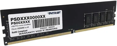 Оперативная память Patriot PSD416G32002, DDR4, 16ГБ, 3200MHz, CL22