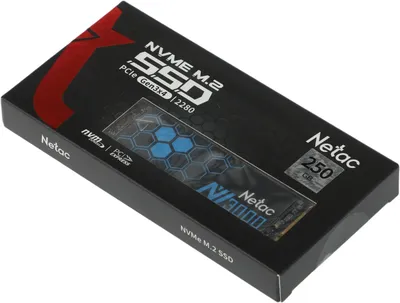 SSD Netac NT01NV3000-250-E4X, 250GB, PCIe 3.0 x4, NVMe M.2
