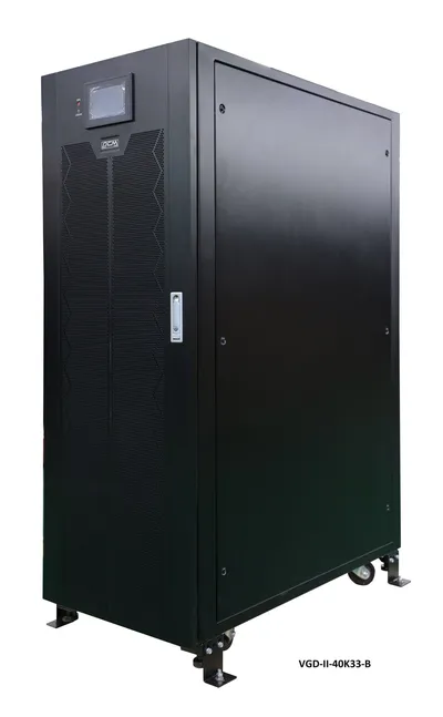 Источник бесперебойного питания Powercom VGD-II-40K33 40000Вт 40000ВА черный
