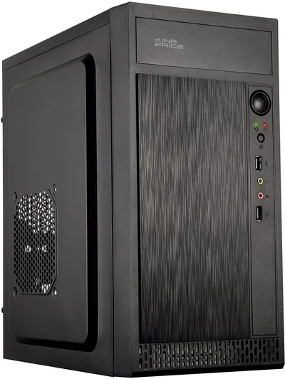 Корпус KingPrice KPCC-MN211, mATX, без БП, черный