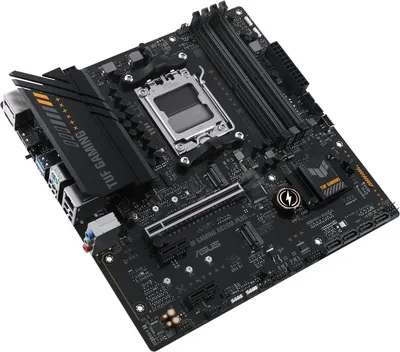 Материнская плата ASUS TUF GAMING A620M-PLUS, AM5, DDR5, 2×M.2, Micro-ATX