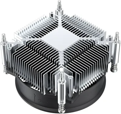 Кулер ID-Cooling DK-19 PWM, 90W, 92мм, 55мм, LGA1851/1700