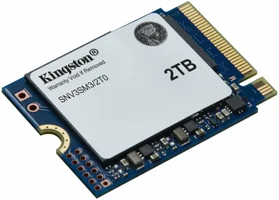 SSD Kingston SNV3SM3/2T0, 2000ГБ, M.2 2230, NVMe PCIe 4.0, 6000/5000МБ/с